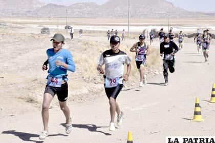 Deportistas que habitualmente participan en las competencias de triatlón