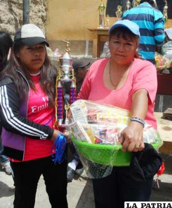 Las representantes de la Cuarta Sección