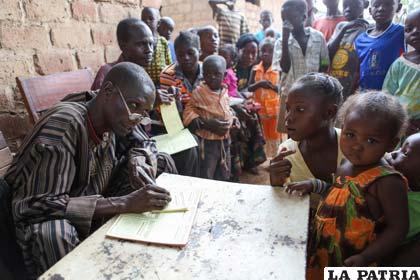 Niños centroafricanos refugiados en Camerún