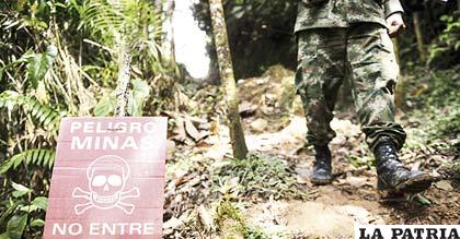 Suelos minados en Colombia, un riesgo para la vida