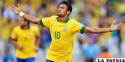 Brasil confía en los goles de Neymar
