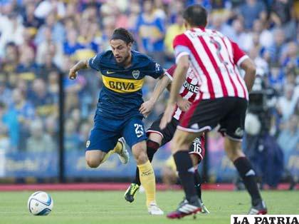 La acción del partido que se disputó en Buenos Aires