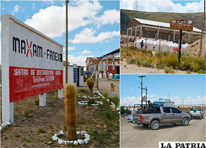 La empresa Maxam Fanexa fue inspeccionada por efectivos 
policiales (imagen superior 
derecha). Guardias fueron 
llevados a declarar a la Felcc 
(inferior derecha)