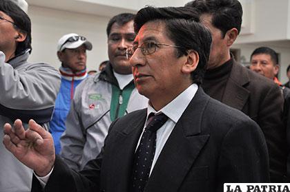 El ex presidente Iván Ramos