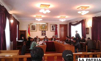 En sesión de Concejo fue tratado situación de Parque Triangular  en sector Tagarete