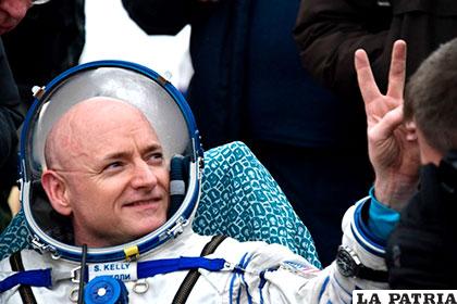 El astronauta estadounidense Scott Kelly