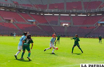 La acción del partido que disputaron Bolivia y Uruguay /conmebol.com