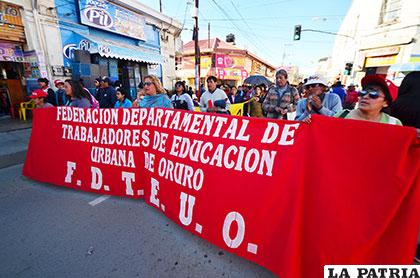 Magisterio se prepara para su congreso nacional