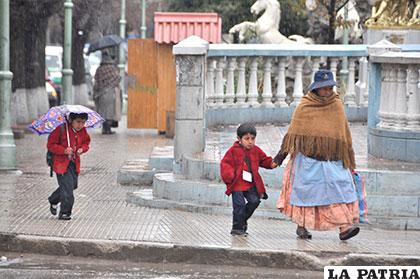 Las temperaturas mínimas estarán entre 5 y 4 grados centígrados /Archivo
