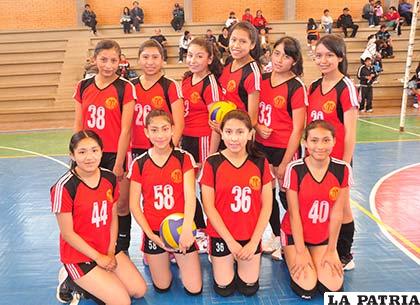 El equipo de Alemán en la categoría Infantil damas defenderá su título