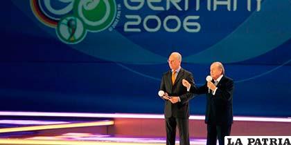 El año 1996, Alemania organizó el Mundial de fútbol