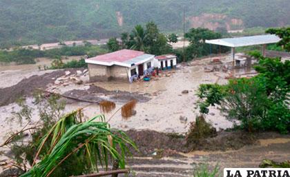 Las lluvias afectaron a distintas regiones de La Paz y de otros departamentos /erbol.com.bo