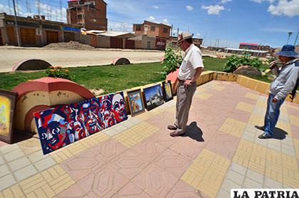 Artistas plásticos presentes en la urbanización La Aurora