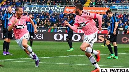 El festejo de los jugadores de la Juventus /eurosport.com