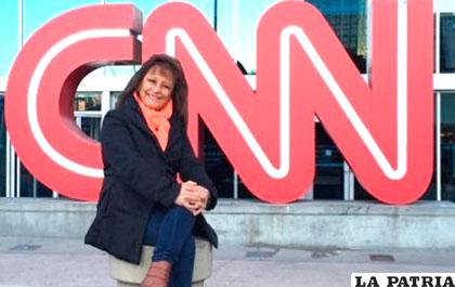 Gloria Carrasco, corresponsal de CNN /Notiboliviarural.com