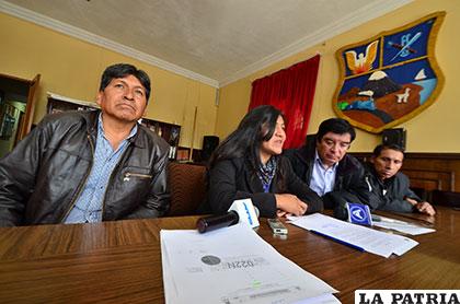 Bancada masista apoya al Presidente Evo Morales