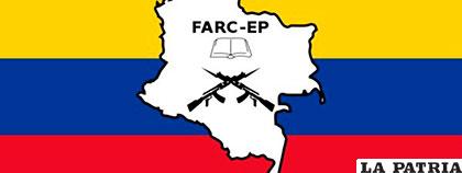 Logo de la FARC-EP de Colombia