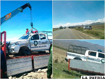 Se comprobó que uniformados estaban ebrios al momento del accidente