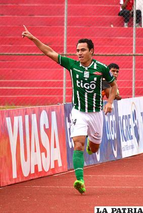 Gualberto Mojica anotó el gol del triunfo de Oriente Petrolero