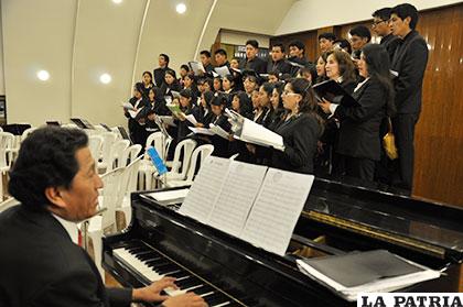 El Coro de la UTO mostrará su mejor repertorio en Sucre /Archivo