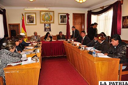 Sesión de Concejo aprueba tratamiento de ley para que municipio acceda a créditos del FNDR