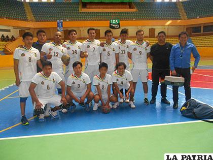 Integrantes de la selección nacional masculina
