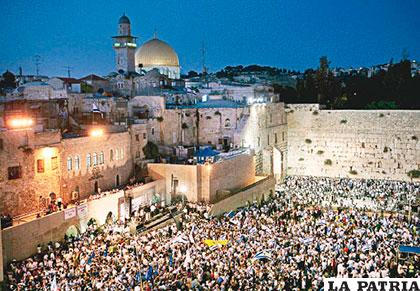 Jerusalén es considerada la ciudad santa