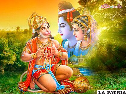 Hanuman, el gran devoto de Rama