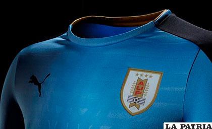 Esta es la nueva casaca de la selección de Uruguay