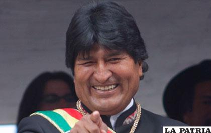 El Presidente Morales manifestó que Chile acumuló una deuda por usar aguas del Silala /ABI