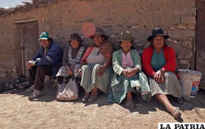 Mujeres indígenas que participan en el documental /ANF