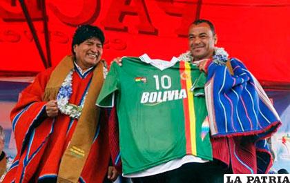 Será la tercera ocasión que Cafú estará en Bolivia /bolivia.com