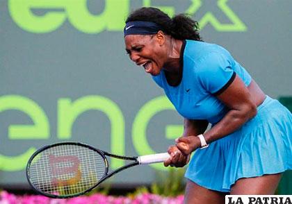 Serena Williams es una de las favoritas en la rama femenina