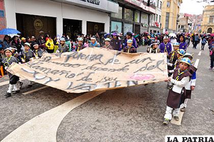 Grupo Scout Vikingos con un mensaje para todos los niños