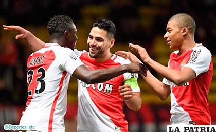El Mónaco de la mano de Falcao, recupera posiciones en la tabla