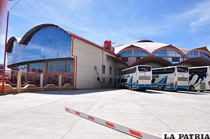 La Estación de Autobuses Oruro, continúa con la operación del transporte interdepartamental