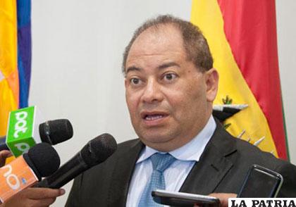 Ministro de Gobierno, Carlos Romero /eldia.com.bo