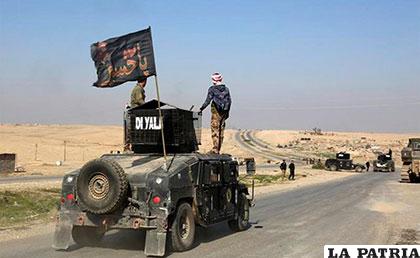 Tropas iraquíes avanzan en el Oeste de Mosul