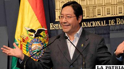 Ministro de Economía y Finanzas, Luis Arce /ANF