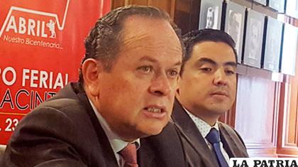 Javier Hinojosa,  secretario General de la Cámara Nacional de Comercio /ANF