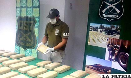 Encontraron a los bolivianos con 42 paquetes de marihuana /Publimetro