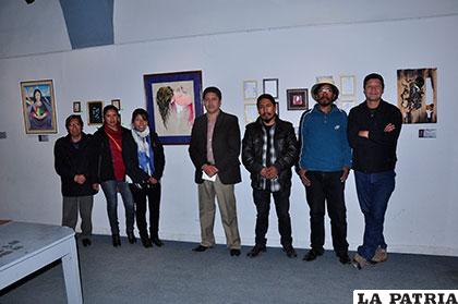 Artistas parte de la exposición