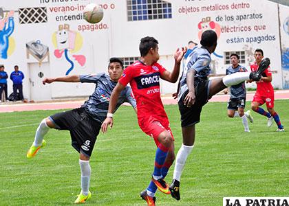 Por momentos el partido estuvo bastante disputado