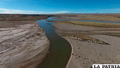 Confluencia los ríos Desaguadero y Mauri /Informe visita interinstitucional