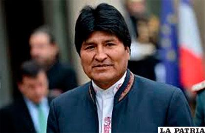 Evo Morales /columbia.co.cr