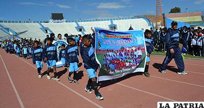 La escuela Ramón Serrano participa en el torneo Infanto Juvenil