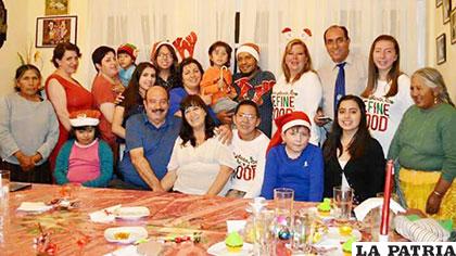 Una de las últimas reuniones de familia