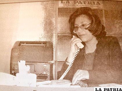 Rocío Marquez trabajó en La Patria por muchos años