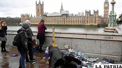 Sorprendió a todos el atentado al Parlamento Británico