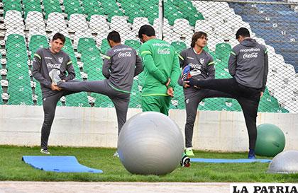 Quienes fueron parte del partido ante Colombia realizaron trabajo diferenciado /APG